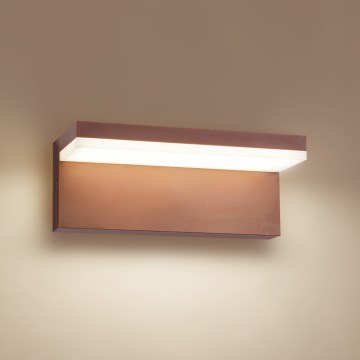 Brilagi - Applique da esterno LED TESSI LED/10W/230V marrone IP54