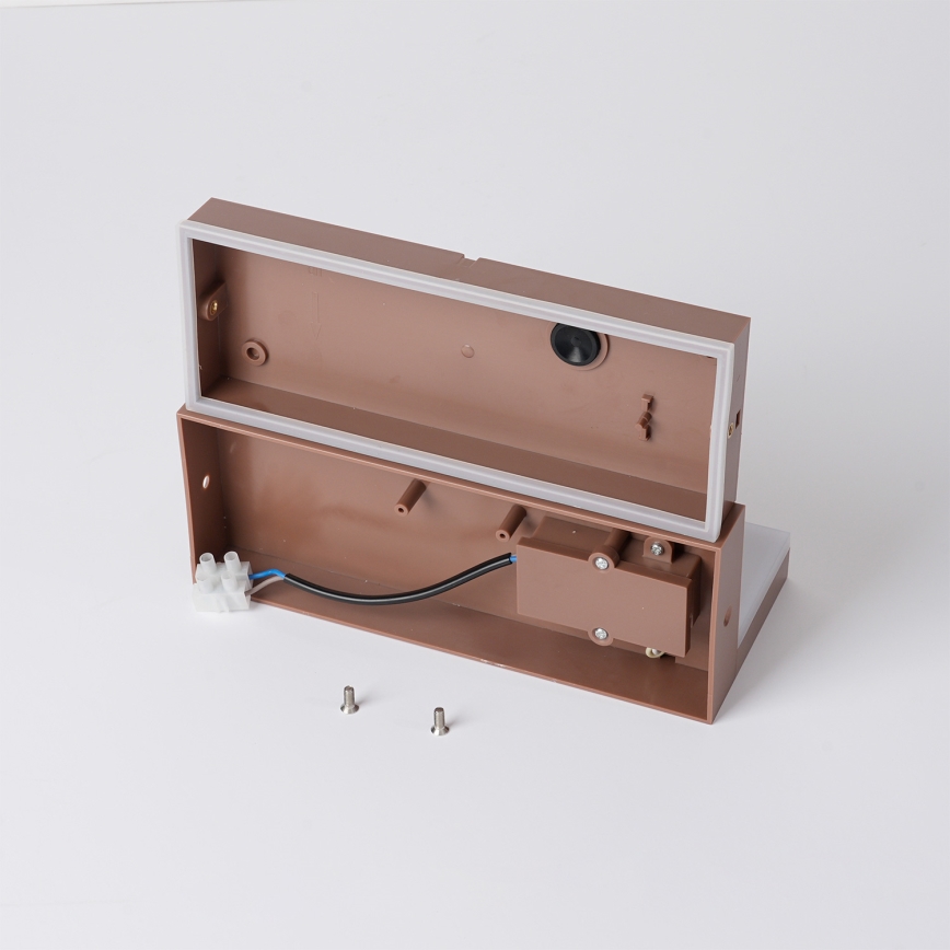 Brilagi - Applique da esterno LED TESSI LED/10W/230V marrone IP54