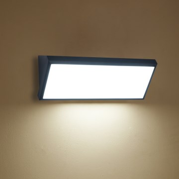 Brilagi - Applique da esterno LED TRIANGLE LED/42W/230V 3000/4000/6500K 45 cm nero IP65