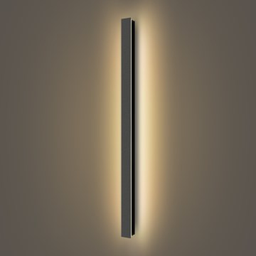 Brilagi - Applique da esterno LINEAR LED/22W/230V 3000K IP65 100 cm nera