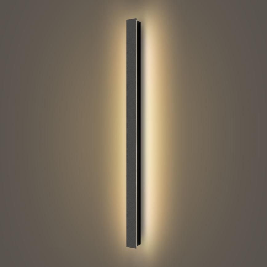 Brilagi - Applique da esterno LINEAR LED/22W/230V 3000K IP65 100 cm nera