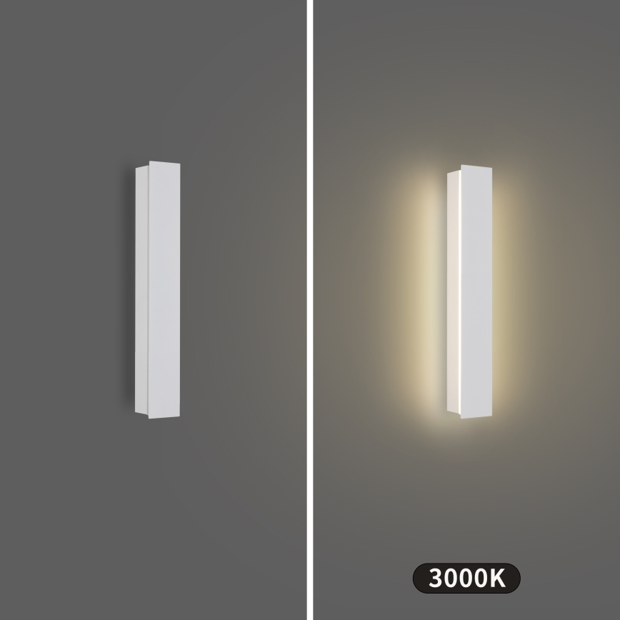 Brilagi - Lampada da parete LED per esterni LINEAR LED/8W/230V 3000K IP65 30 cm bianca CRI 90