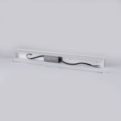 Brilagi - Lampada da parete LED per esterni LINEAR LED/8W/230V 3000K IP65 30 cm bianca CRI 90