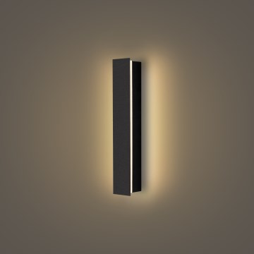 Brilagi - Applique da esterno LINEAR LED/8W/230V 3000K IP65 30 cm nera