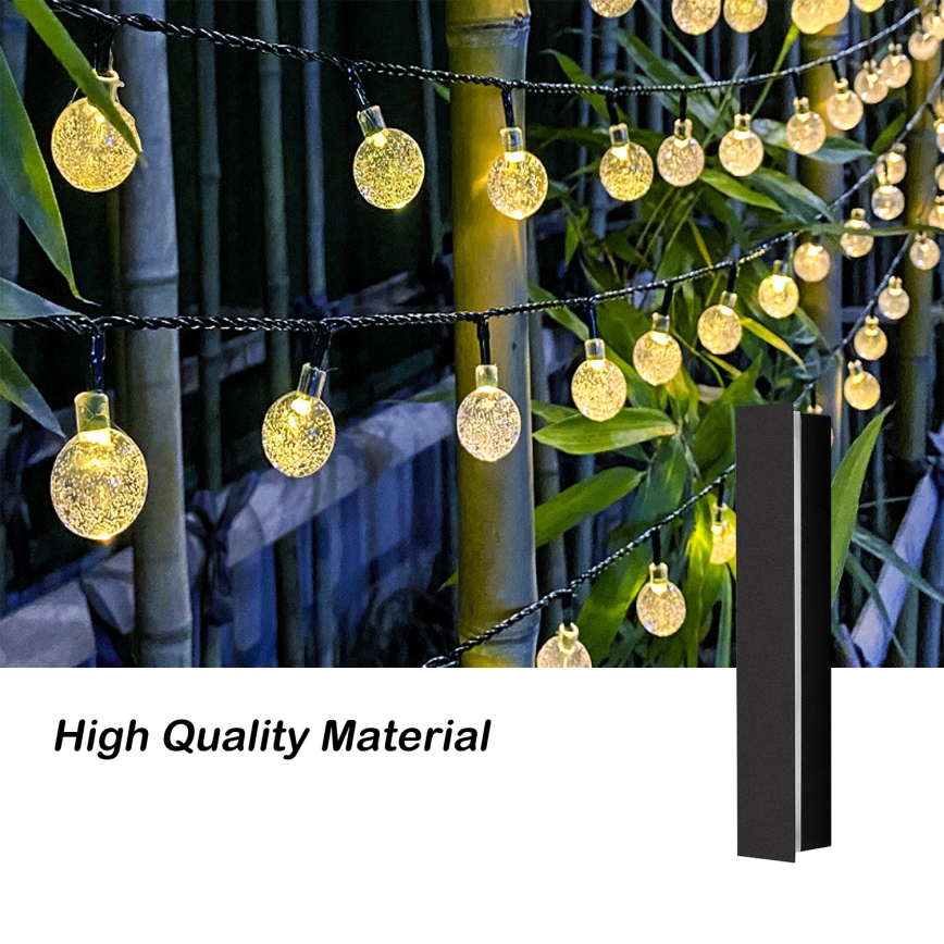 Brilagi - Applique LED da esterno LINEAR LED/8W/230V 3000K IP65 30 cm nera CRI 90