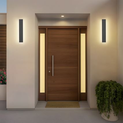 Brilagi - Applique da esterno LINEAR LED/8W/230V 4000K IP65 30 cm antracite CRI 90