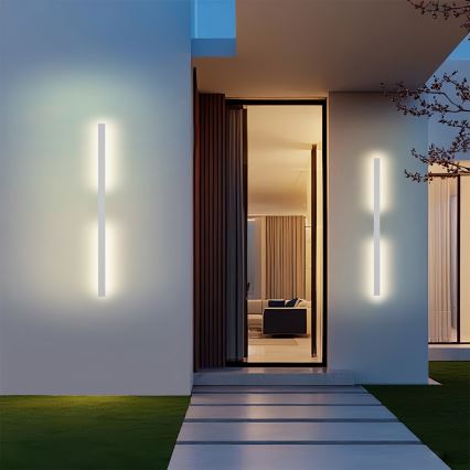 Brilagi - Applique da esterno LED LUNA LED/24W/230V 3000K IP65 100 cm bianco CRI 90