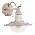 Brilagi - Applique da esterno MOLDE 1xE27/60W/230V IP44 bianco/patina