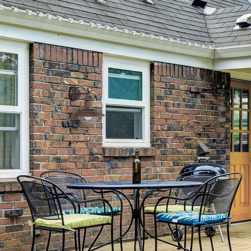 Brilagi - Applique da esterno MOLDE 1xE27/60W/230V IP44 bronzo/patina