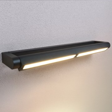 BRILAGI - Applique da esterno per facciata SALERNO LED/24W/230V 66 cm nera IP65