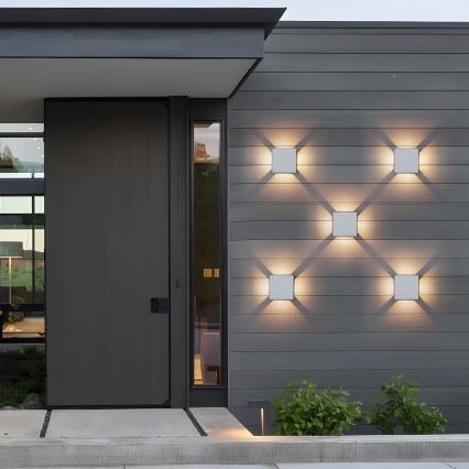 Brilagi - Applique da esterno QUADRAY LED/6W/230V bianco IP54