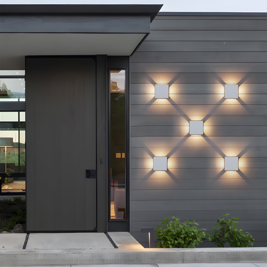 Brilagi - Applique da esterno QUADRAY LED/6W/230V bianco IP54