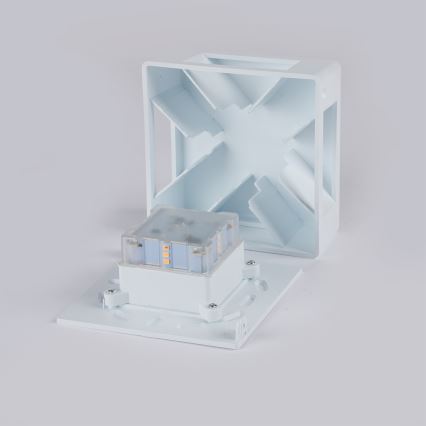 Brilagi - Applique da esterno QUADRAY LED/6W/230V bianco IP54