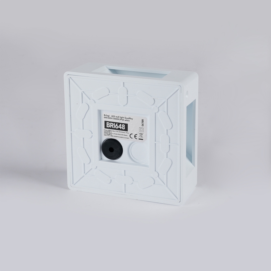 Brilagi - Applique da esterno QUADRAY LED/6W/230V bianco IP54