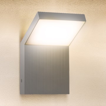 Brilagi - Applique da esterno RIANO LED/8W/230V argento IP65
