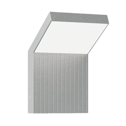 Brilagi - Applique da esterno RIANO LED/8W/230V argento IP65