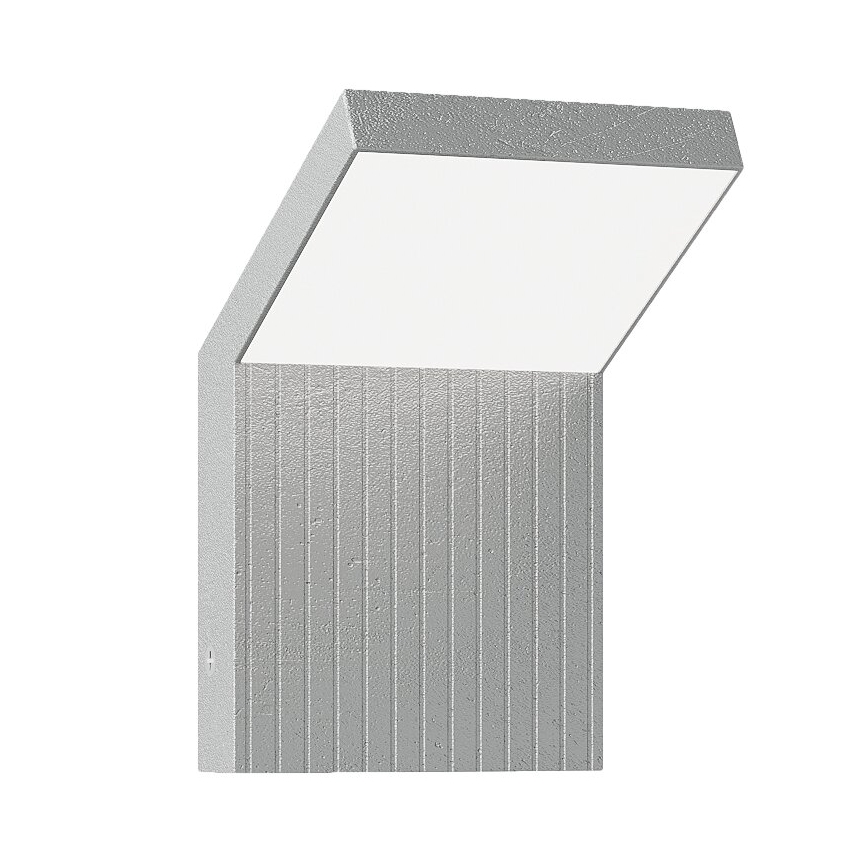 Brilagi - Applique da esterno RIANO LED/8W/230V argento IP65