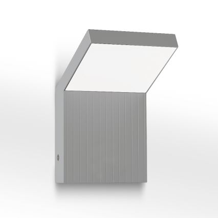 Brilagi - Applique da esterno RIANO LED/8W/230V argento IP65