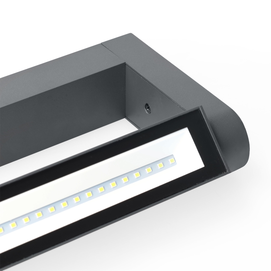 Brilagi - Applique da esterno a LED SALERNO LED/12W/230V 35,5 cm antracite IP65
