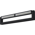 Brilagi - Applique da esterno SALERNO LED/24W/230V 66 cm nero IP65