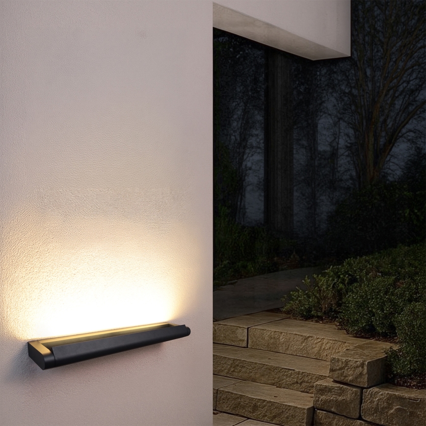 Brilagi - Applique da esterno SALERNO LED/24W/230V 66 cm nero IP65