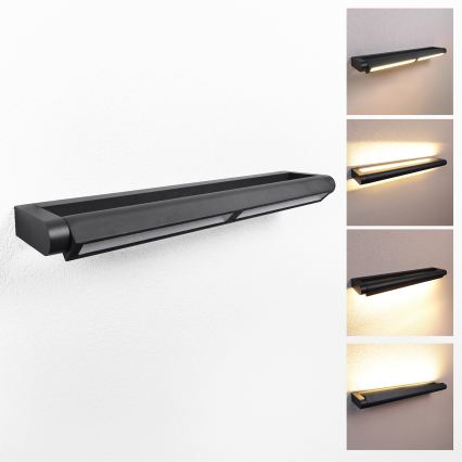 Brilagi - Applique da esterno SALERNO LED/24W/230V 66 cm nero IP65