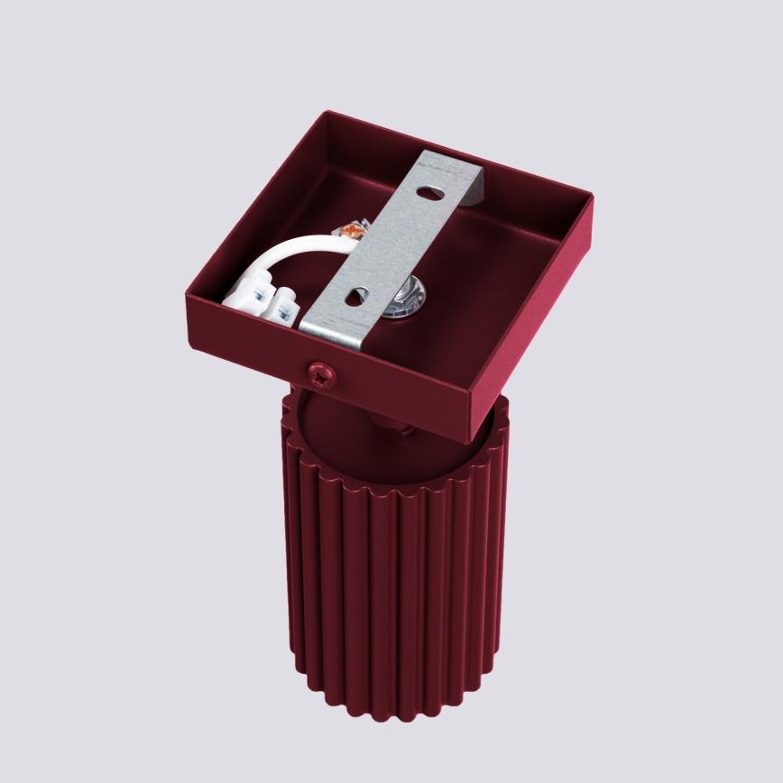 Brilagi - Applique da parete a LED CRESTO 1xGU10/10W/230V borgogna