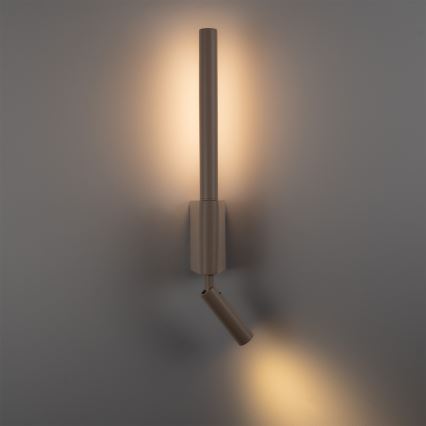 BRILAGI - Applique da parete a LED VIXON LED/3W/230V + LED/5W beige CRI 90