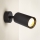 Brilagi - Applique da parete a spot con interruttore SELE 1xGU10/30W/230V nero