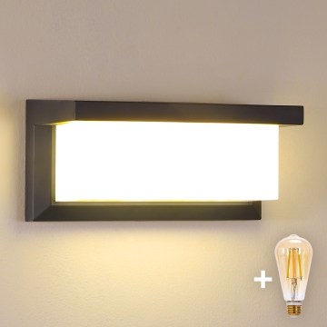 Brilagi - Applique da parete esterna LED dimmerabile BRICKY 1xE27/6W/230V 2700-6500K IP54 antracite