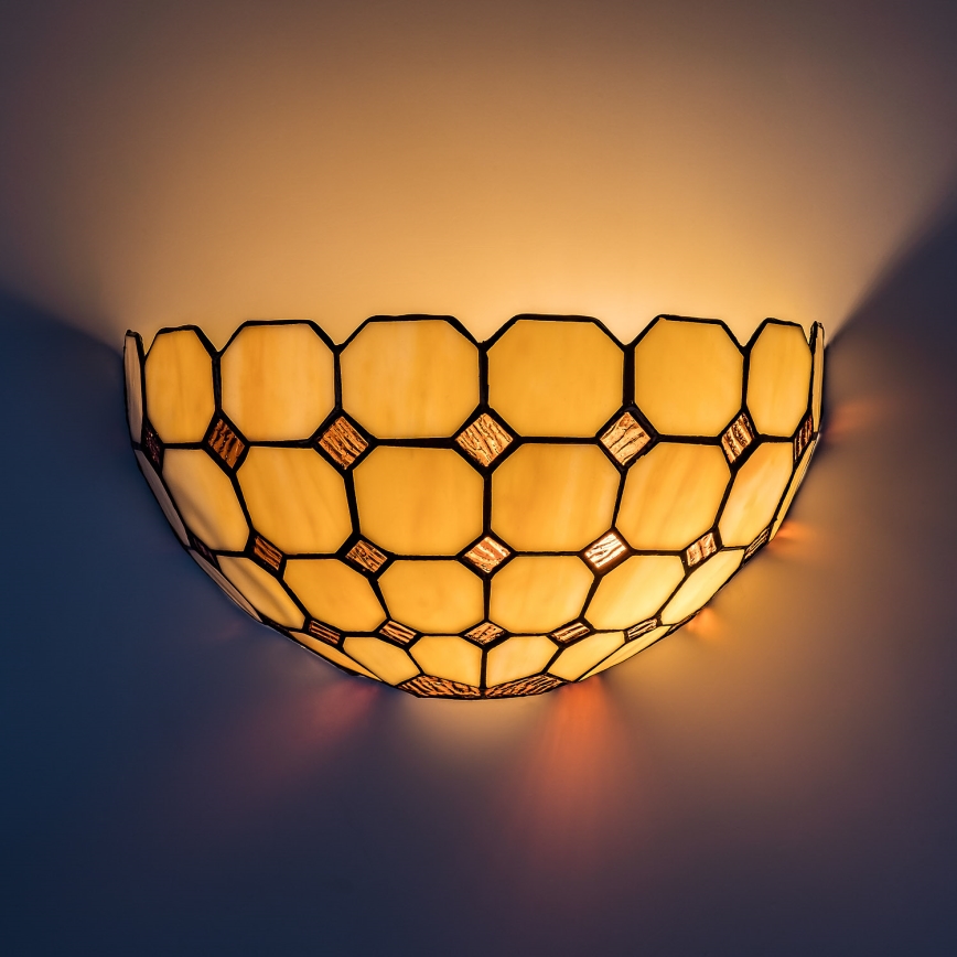 Brilagi - Applique da parete in stile Tiffany DORAN 1xE14/40W/230V