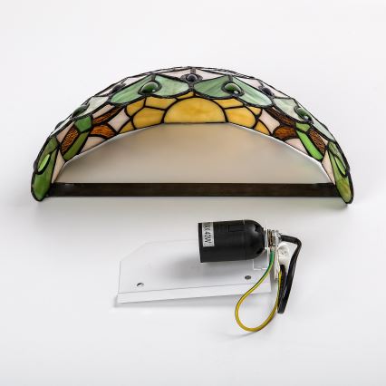 Brilagi - Applique da parete in vetro Tiffany MARGARET 1xE27/40W/230V