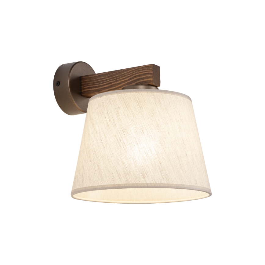 Brilagi - Applique da parete LATTE 1xE27/60W/230V pino/beige