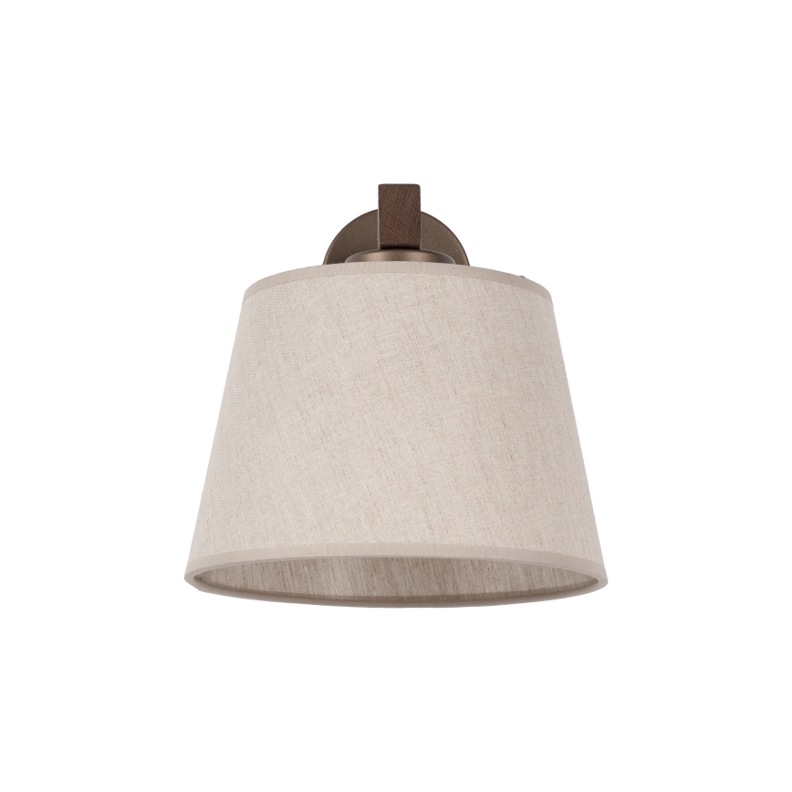 Brilagi - Applique da parete LATTE 1xE27/60W/230V pino/beige