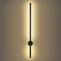 Brilagi - Applique da parete LED per esterni AURA LED/12W/230V 3000K IP54 65 cm nera