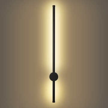 Brilagi - Applique da parete LED per esterni AURA LED/12W/230V 3000K IP54 65 cm nera