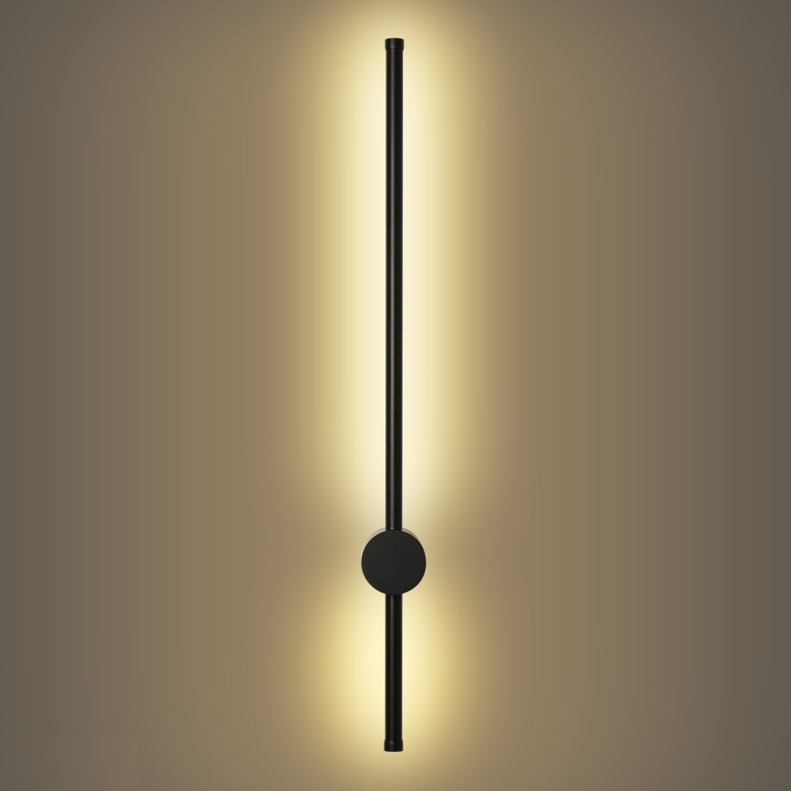 Brilagi - Applique da parete LED per esterni AURA LED/12W/230V 3000K IP54 65 cm nera