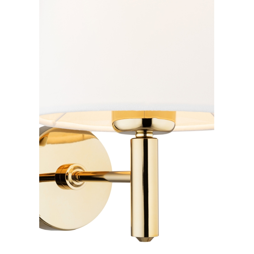 Brilagi - Applique da parete MONTE 1xE27/15W/230V crema/oro