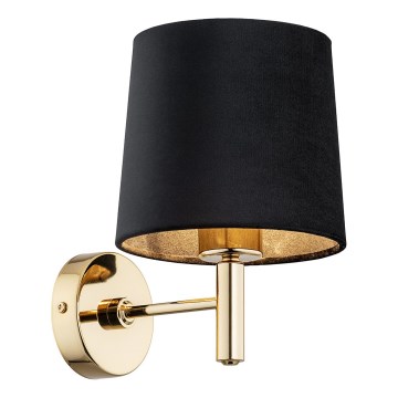 Brilagi - Applique da parete MONTE 1xE27/15W/230V nero/oro
