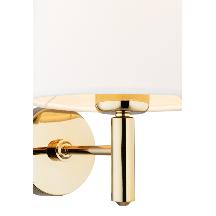 Brilagi - Applique da parete MONTE 1xE27/60W/230V crema/oro