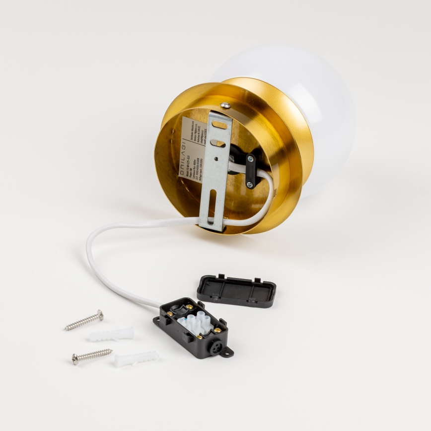 Brilagi - Applique da bagno LED BALL LED/6W/230V 3000/4000/6500K IP44 dorata