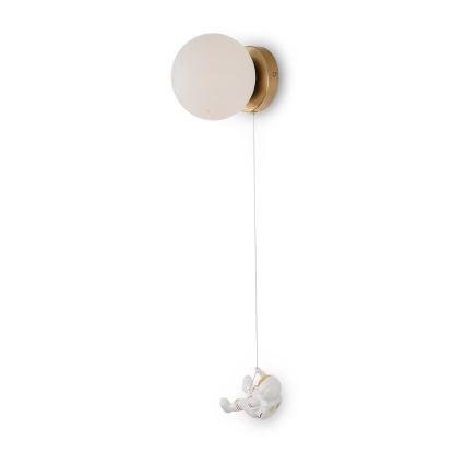 Brilagi - Applique da parete per bambini ASTRO 1xE14/15W/230V bianca