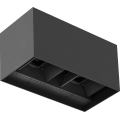 Brilagi - Applique da parete per esterni DOUBLE CUBE LED/12W/230V antracite IP65