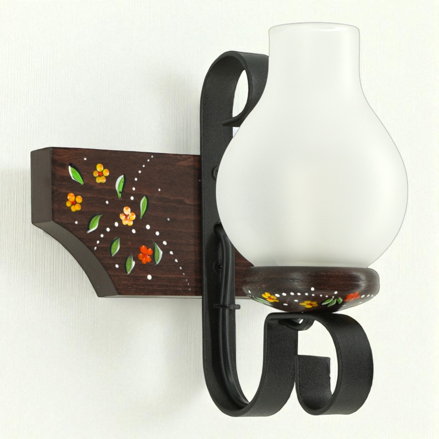 Brilagi - Applique da parete QUEEN 1xE14/40W/230V faggio/wengé