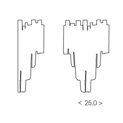 BRILAGI - Applique da parete VERVE 2xE14/40W/230V nero