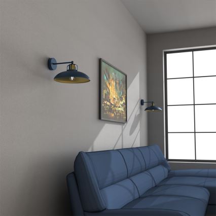Brilagi - Applique FLAMENGO 1xE27/60W/230V blu