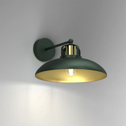 Brilagi - Applique FLAMENGO 1xE27/60W/230V verde