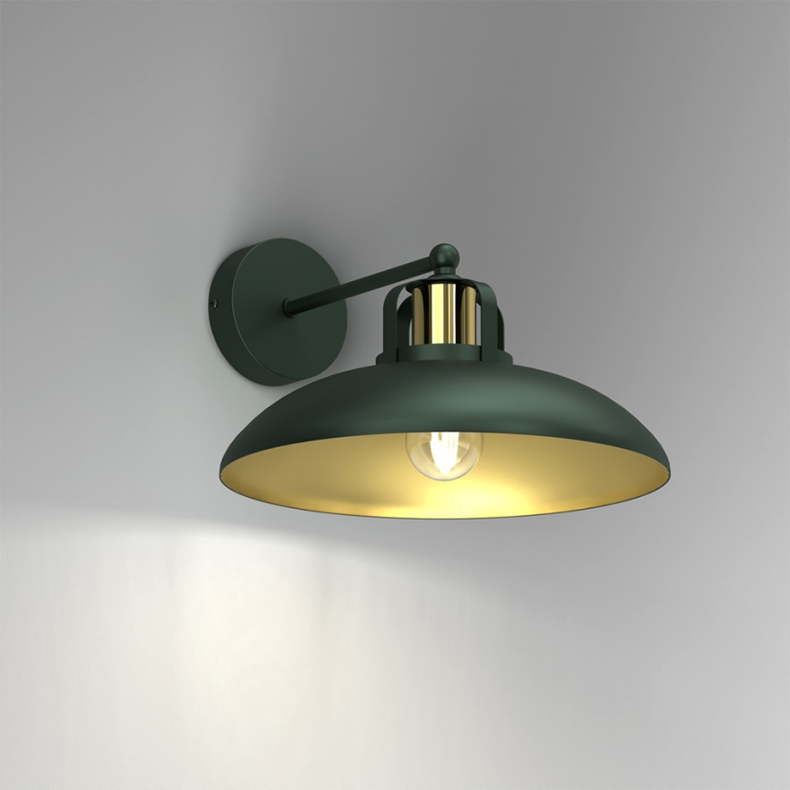 Brilagi - Applique FLAMENGO 1xE27/60W/230V verde