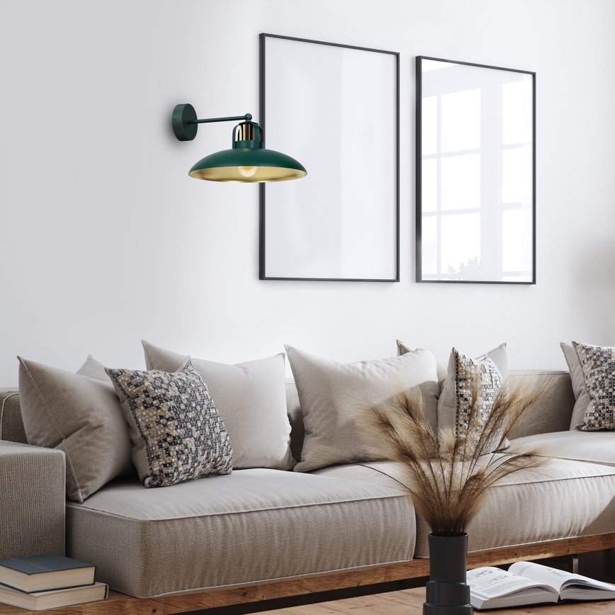 Brilagi - Applique FLAMENGO 1xE27/60W/230V verde