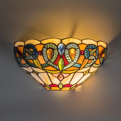 Brilagi - applique in stile Tiffany da parete LUISA 1xE27/40W/230V